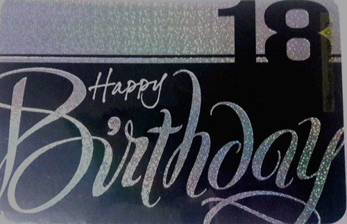 Compleanno anni biglietto - anni,