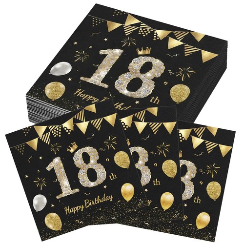 Pezzi tovaglioli compleanno - 40,