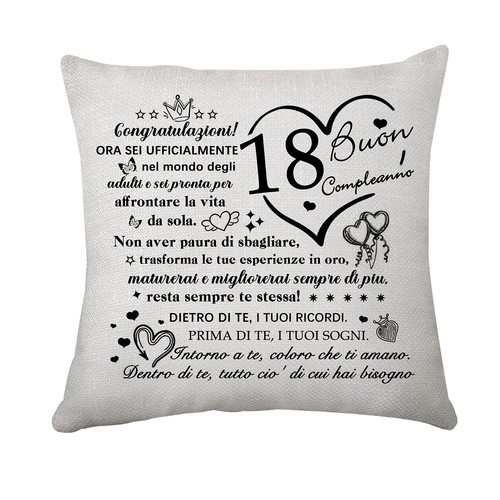 Anni compleanno ragazza - 18,