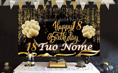 Striscione anni banner - 18,