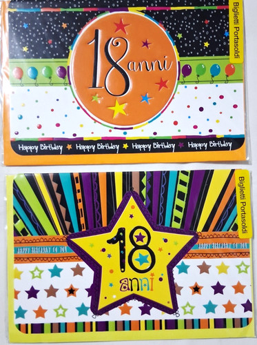 Compleanno anni biglietti - compleanno, 18