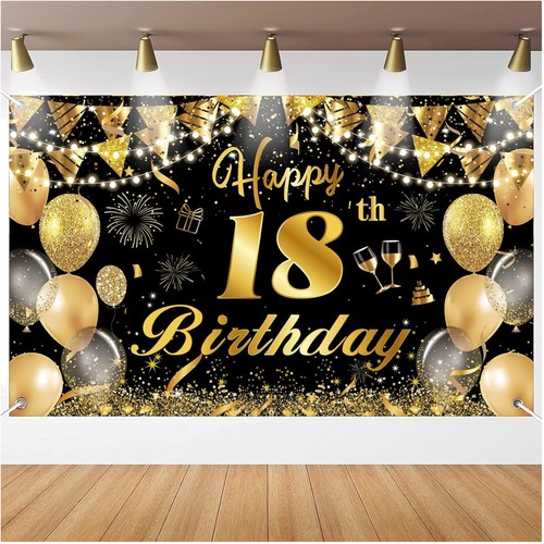 Striscione compleanno 18 - compleanno,,