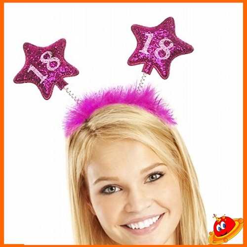 Cerchietto stelle glitterate